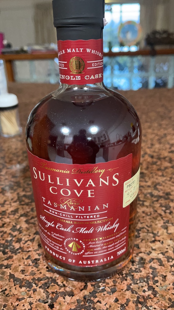 Sullivans Cove Single Malt Whisky 700ML Limited Edition